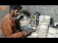 Process of making mass Production Melamine Crockery in a Factory