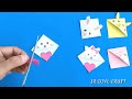 DIY Kawaii BOOKMARKS //Easy Origami Bookmark Corner - How to make a Corner Bookmark DIY