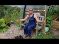 The Garden in July 🌿 Garden Tour, Propagating Lavender, and Planting Berry Bushes