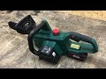 PARKSIDE ® Cordless Chainsaw PKSA 20-Li B2 unboxing and test / 20V Akku-Kettensäge von Lidl für 70€