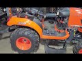 Kubota BX23s mods with tilt canapy and Auxbeam 8 gang switch.