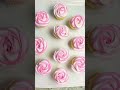 Making two tone rose cupcakes 🧁 #baking #cupcakes #frostingcupcakes