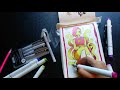 Draw This Again Challenge | 4 YEARS LATER PROGRESS + Drawing Process with Ohuhu Markers