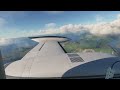 FS2020 Cessna 310R by Milviz. Stunning scenery in this flight.