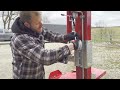 SPLIT-FIRE 1165V Vertical Log Splitter Product Review