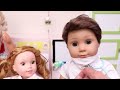 Doll goes to hospital to get help from the doctor! Play Dolls Health routine for kids!