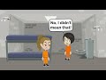 Learn English with Movies - Lisa is in JAIL!