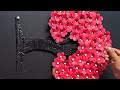 DIY Tree Style Paper Flower Wall Hanging/Paper Craft For Home Decoration/Tree Wallmate/Wall Hanging