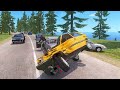 GTA 4 Car Crashes - Crash Testing Real Car Mods Ep.22