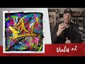 Crazy Pop Art / Abstract Painting Demo With a Graffiti Crown Stencil | Vialis#2