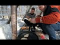 HOT STRETCH Shelter in a snowy forest, cooking a SPECIAL scrambled egg