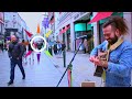 Home Is Where The Heart Is performed on Grafton Street by Kieran Le Cam