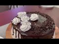 Chocolate cake (2) from scratch, no butter/ no oven & oven / Chocolate mousse cake / Ganache recipe