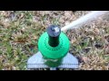 Rain Bird TDR sprinkler (older green model)