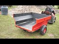 Making Electric-hydraulic Tipper Trailer