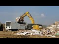 M&J 4000-8 Shredding C&D at Landfill