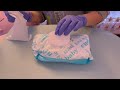 Let me clean you so you can sleep extra hard 🧼 layered cleaning sounds with personal care ASMR 🫧