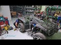 ATV Quadbike GASOLINE Conversion To ELECTRIC Quadbike at home