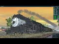 CNR Royal Hudson vs SP MT-4 ( Trainz )