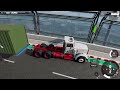 BeamNG Drive - T-Series Trucks w/Trailers! Car Jump Arena Action!