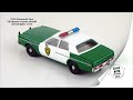 1975 Plymouth Fury Chickasaw County Sheriff (Greenlight) 1\43