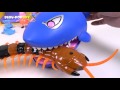 Terrible Bugs Attack!! Go Crocodile and Shark!! - DuDuPopTOY