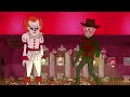 Horror Animation Compilation 5: Pennywise’s Horror Adventures w/ Chucky & Freddy Krueger