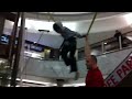Me Bungee Jumping On A Trampoline!!!