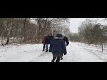 Let's take a walk in the snow