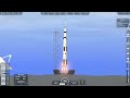 Testing my LaunchTower & LaunchPad | Space Flight Simulator