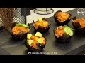 Air Fryer Delights | Salmon Sushi Cups Recipe