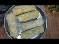 ना घी ना मावा इस तरह से बनाइए ब्रेड रोल मिठाई सब लोग आपकी तारीफ करेंगे  , bread roll recipe