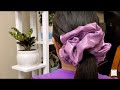 XXL Scrunchie Easy Tutorial | How To Make Oversized Scrunchie | DIY