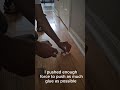 How to repair a squeaky wood floor
