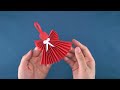 How to make a Paper Angel - Christmas Decoration - Paper Craft