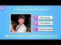 ¿CUANTO SABES DE FEDE VIGEVANI? 🤔​👀​ - Quiz de Fede, Karla Bustillos, SoyPau ​🔥​ | Especial YouTuber