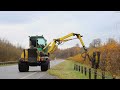 Gannon Landscaping - Hedge cutting on the M9 Motorway