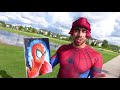 Spider-Man Surprises College Students With Art!