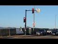 Dual 3M Left Turn Lights In Escondido (Grand Ave & Valley Blvd)