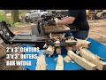 Wolfe Ridge Box Wedge Log Splitter - All Wedge Options Demonstrated!