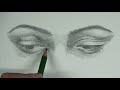 How to Draw Eyes from Different Angles, Pt. 1 (Facing Forward)