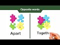 1000 Opposite Words in English | Antonyms in English | Common opposites | English Vocabulary