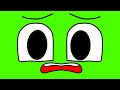 Monster How Should I Feel Green Screen Animation