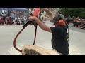 199 Incredible BIGGEST Fastest Chainsaw Machines Cutting Tree At Another Level