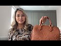 LOUIS VUITTON Speedy 25 Cognac unboxing and review.