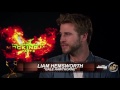 Jennifer Lawrence, Josh Hutcherson & Liam Hemsworth Exclusive INTERVIEW - HG Mockingjay Part 2