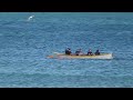 Mounts Bay Gig Crew rowing in Gig 