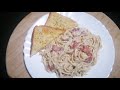 Special Creamy Carbonara