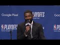 Kyrie Irving on Luka's Game 3 Performance vs OKC, Full Postgame Interview