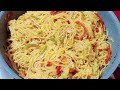 Delicious Spicy Chicken Spaghetti Recipe Eid 💕💖 special 😋/By /K Nisa Cooking)